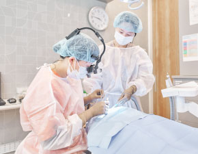 一次手術(埋入手術)